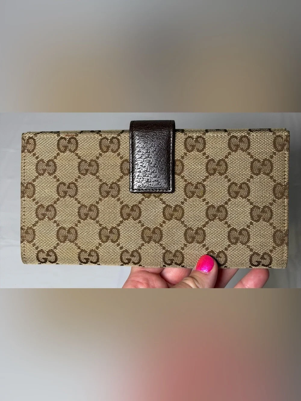 Gucci GG monogram eclipse continental wallet - Picture 3 of 16